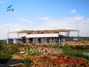 安徽阜陽臨泉縣魔幻之都膜結(jié)構(gòu)看臺(tái)